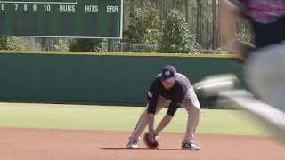 1st Base Flip to Pitcher