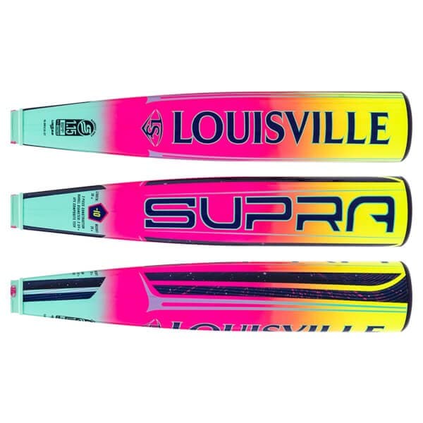 2027 Louisville Slugger Supra youth baseball bat used at the Little League regional tournaments
