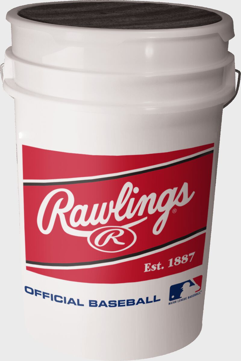 Rawlings 6-Gallon Ball Bucket with Padded Seat