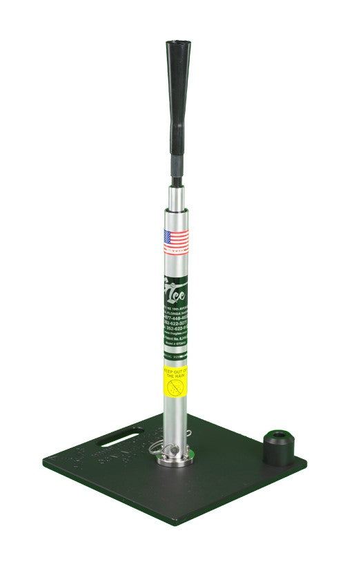 G Tee Classic award winning batting tee made in the USA with stainless steel construction