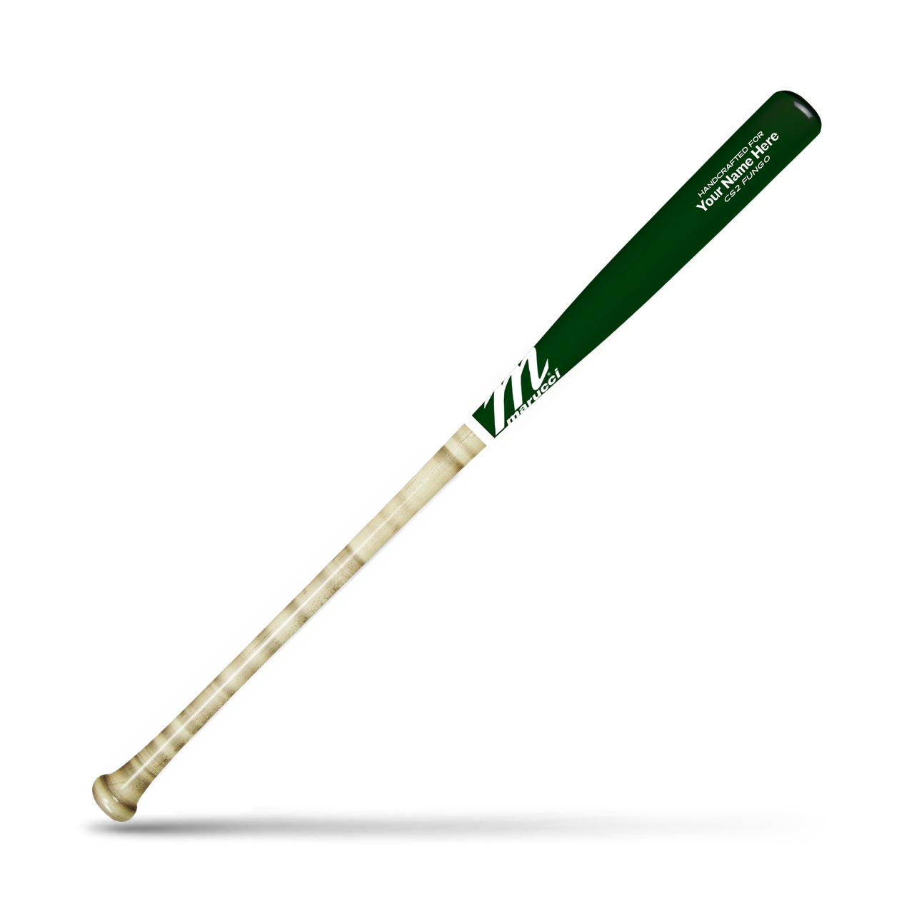 Marucci CS2 ash wood fungo bat for baseball coaches with cupped barrel end