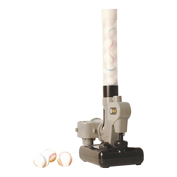 SKLZ Lightning Bolt Pro automatic pitching machine with soft bolt balls for youth batting practice