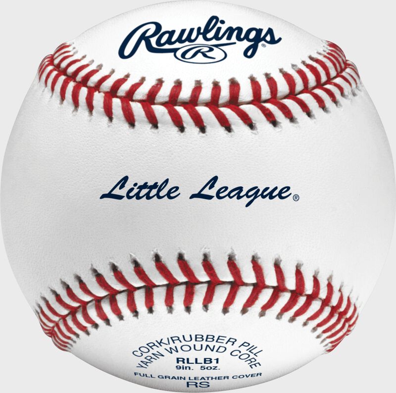 Rawlings RLLB1 official Little League competition grade game baseballs for youth league play