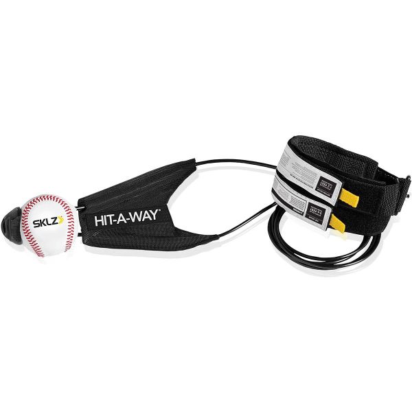 SKLZ Hit-A-Way portable baseball batting swing trainer for solo high-repetition hitting practice