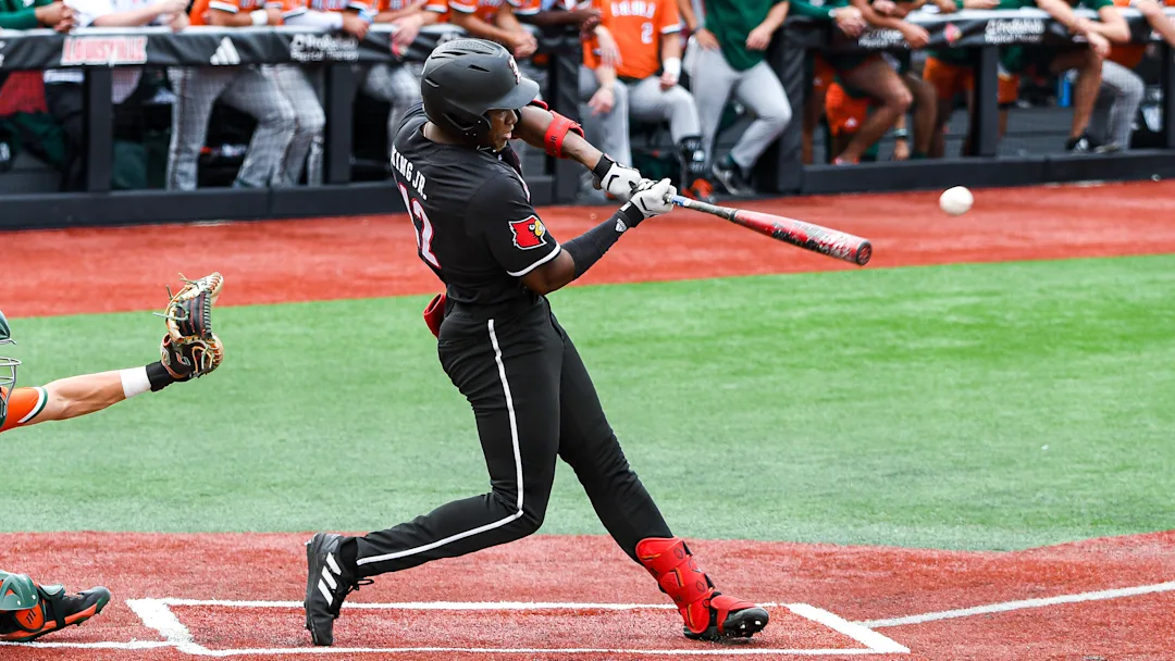 What bat does Eddie King Jr. Louisville 2025 College World Series