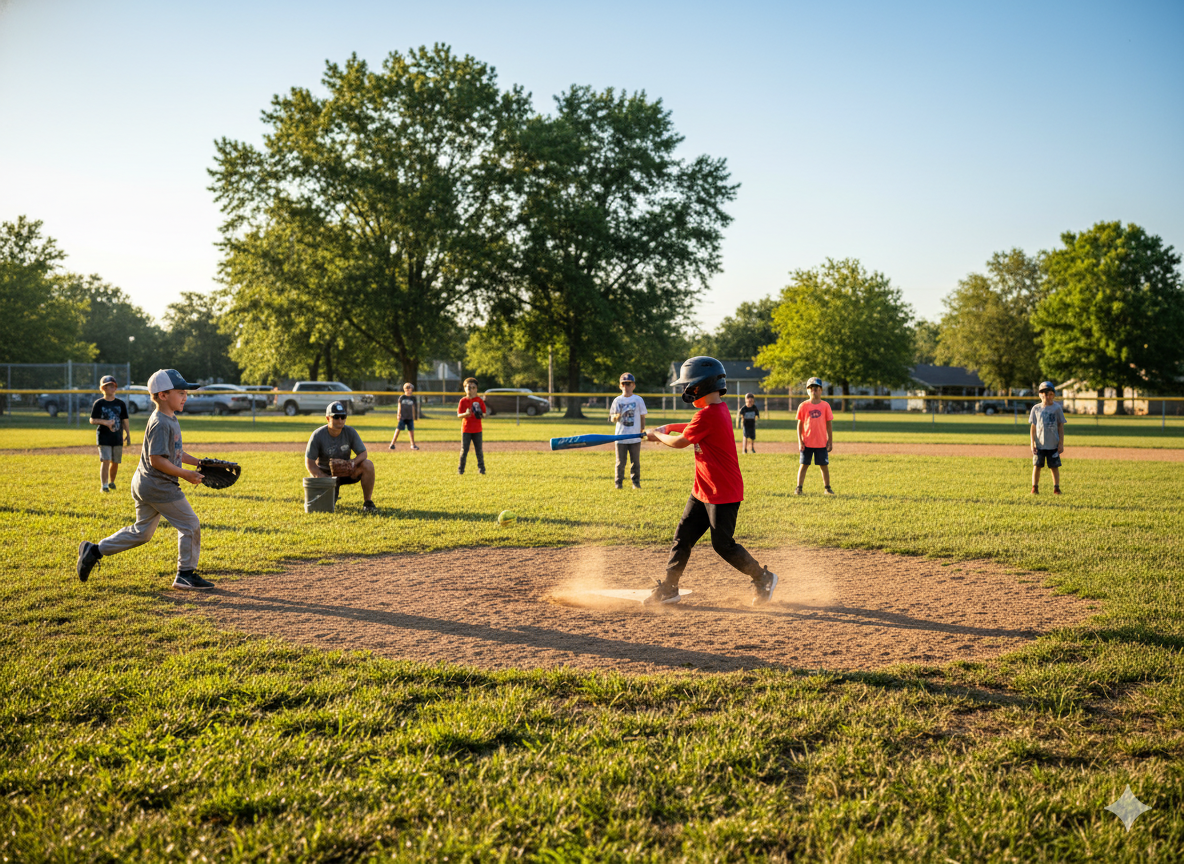 Baseball scrimmage game