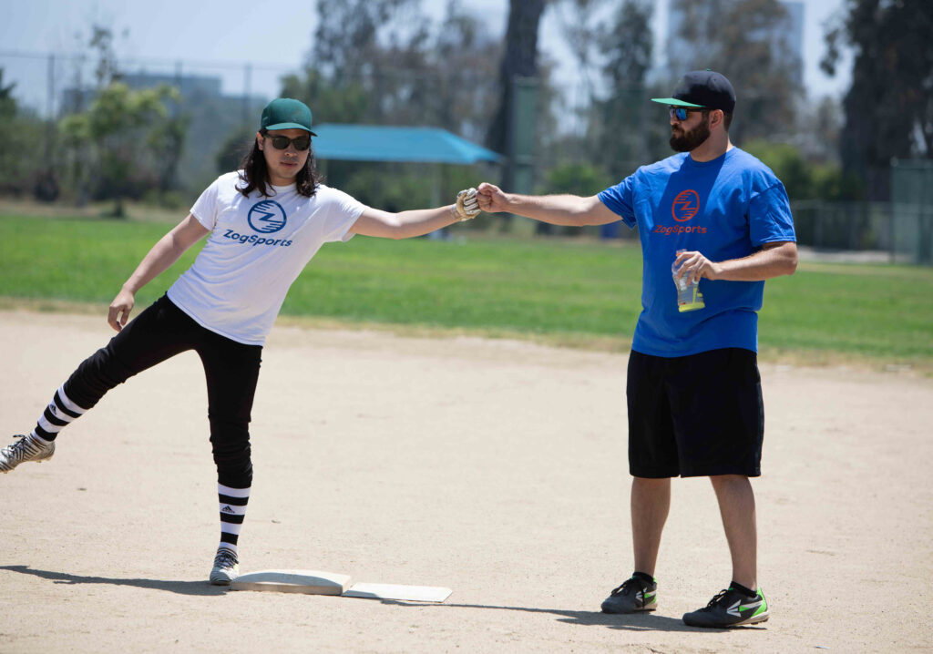 co-ed softball team captains zog sports